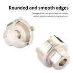 엘베스터 자전거 단일 속도 프리휠 제거 도구 16T 17T 18T BMX 플라이휠 플라이어 고정 기어 강철 슬리브 렌치-S26