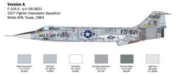 이탈레리 1 32 A C STARFIGHTER F-104