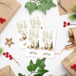 화이트크리스마스 밀봉스티커 1봉지 50P