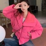 스윗트리 시보리 패딩 숏 점퍼 j0403