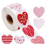 하트스티커 2 1롤 500개