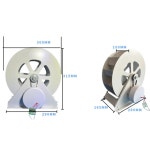 저속 디스크 발전 수륜 유압 발전기 대체 에너지 발전기 야외 조경 50-100W