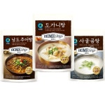 청정원 도가니탕3개 사골곰탕4개 남도추어탕3개 총10개