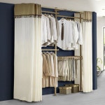 4단 옷걸이 커튼 시스템 행거 고정식행거 파이프