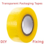 70 고정 DIY 포장 투명 고점도 씰링 카톤 상자 테이프 접착 미터 Transpa nt color 70M