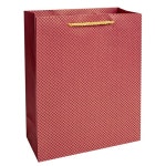기븐 다이아몬드 쇼핑백 중 와인 250x120x330mm 1개