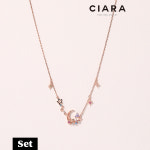 목걸이 반지SET CIARA Messina 버라이어티 문앤스타