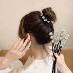 올림머리 당고머리 포니테일 쉬운 똥머리 헤어밴드