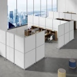 접이식 가림막 파티션 공간분리 칸막이 사무실 이동식