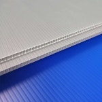 단프라시트 폴리베니아 패드 골판지 바닥 보양재 시트 600x1200mm 12장 3mm하얀색