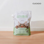 CUCKOO 감자동산 벤토나이트 고양이모래 피톤치드향 9kg NCLS-A0920B