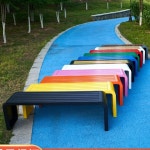 의자 벤치의자 공원의자 야외 정원 긴의자 인테리어 카페 벤치소파 1 45cm화이트테잎크로스