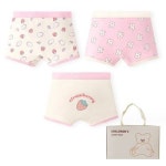 엠에스키즈 스트로베리 여아 사각팬티 3매 N121 P003253387