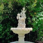 유럽분수대 야외 분수대 대형 분수 천사 3단 꽃분수 인테리어