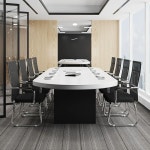 오피스 튼튼한 바퀴없는의자 의자 컴퓨터 고정 사무실 바퀴없는