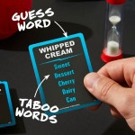 Hasbro Gaming Taboo 성인 전용 언센서드 보드 게임 만 17세 이상 4명 균 20분 성인용 재미있는 NSFW 파티