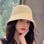 여성 가벼운 모자 가리개 벙거지 베레모 여름 등산 활동 린넨 여자 버킷햇 야외 햇빛