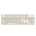 COX COX CK20th Century 멤브레인 게이밍 키보드 아이보리