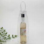 PVC 투명 와인 쇼핑백 선물가방