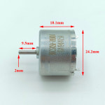 RF 미니 전기 모터 6V 12V 15V 18V 24V 9500 음소거 라운드 스핀들 DIY 취미 스위퍼 6000 15V RC320SH 320CH