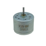 미니 전기 모터 DC 6V 12V 마이크로 음소거 라운드 스핀들 DIY 장난감 스위퍼 RC320SH 9500RPM