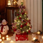 PrimeBulk 클래식 눈꽃 트리 풀세트 전구포함