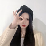베이직 니트 비니 겨울모자