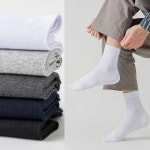 남자 사계절 발목 무지 양말 캐주얼 정장 삭스