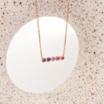 오팔하우스 멀티 원석 목걸이 OPDLN2298-1