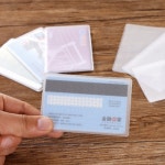 PVC 비닐 카드 케이스 이름표 명찰 커버 케이스 056800DC