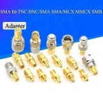 SMA 커넥터 to N BNC RPSMA MCX MMCX 수 암 스트레이트 RF 어댑터 컨버터 SMA 커넥터 to SMB TNC 어댑터 N
