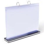 A4 스텐드북 6매 링 포켓 식당 카페 메뉴판 안내