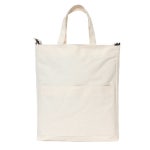 아이보리- 다용도 포켓 에코백 숄더백 크로스백 무지 WCC6616