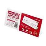 단면200x100 아크릴 쇼케이스 꽂이 스탠드 3개 거치대