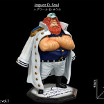 원피스 해군거인중장 하그와 D 사우로 POP 레진피규어 LO Studio