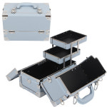 메이크업박스 메이크업가방 네일가방 미용가방 화장품정리함 Makeup Box 2단 대형 SKY DFF203-V