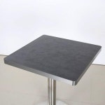 가구산책 사각 테이블 실버엣지 600 H6668