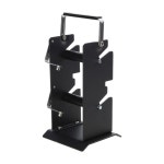 금속 납땜 와이어 스탠드 홀더 주석 와이어 프레임 더블 레이어 랙 재작업 도구