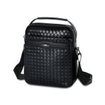 로하스 유니크한 위빙 남성 크로스백 br93