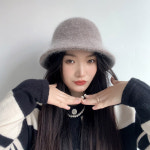 로아나 울 버킷햇 코코아 겨울벙거지