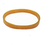 동양고무 노란 고무줄 두꺼운 굵은 납작 고무 밴드 머리