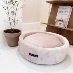 강아지 마카롱 방석 1P 반려견 극세사 쿠션