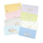 핑크풋 냥냥가로봉투 편지지 용돈 세로 봉투 96매세트