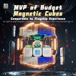 MoYu 2023 RS3M V5 3X3 자기 매직 스피드 큐브 스티커가없는 전문 장난감 M Cubo Magico 퍼즐