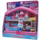 핑크래빗 해피하우스 역할놀이 장난감