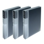 에코청운 PP 클리어화일 60p 메탈장식 A4 그린 10개