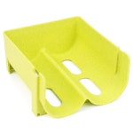 2구 음료 수납 적층 거치대 병 생수 와인 맥주 보관 연두색