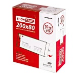 아크릴 쇼케이스 꽂이 안내판 양면 200x80 10개 POP