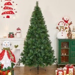 뉴리얼 솔잎 혼합 트리 중형 크리스마스트리