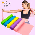 1 1 필라테스 요가 피트니스 끈형 긴 라텍스 고무밴드 스트레칭 밴드 2개